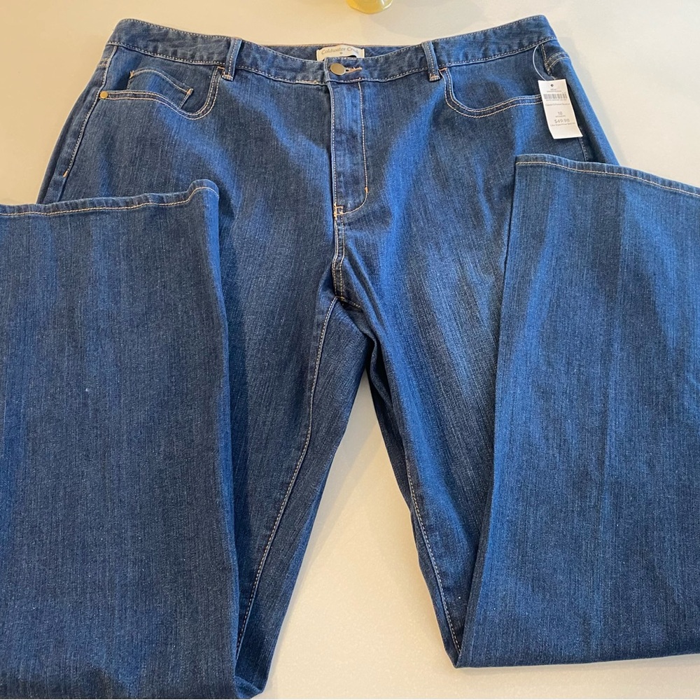 Coldwater Creek Blue Relaxed Jeans Timeless Style